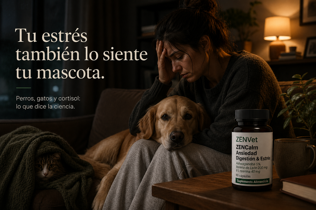 Tu estrés se lo pasas a tu perro (y a tu gato)