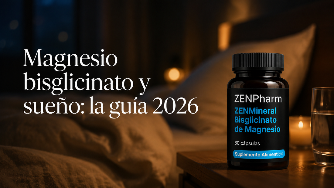 Magnesio bisglicinato y sueño profundo: qué dice realmente la ciencia (y por qué el invierno empeora la deuda)