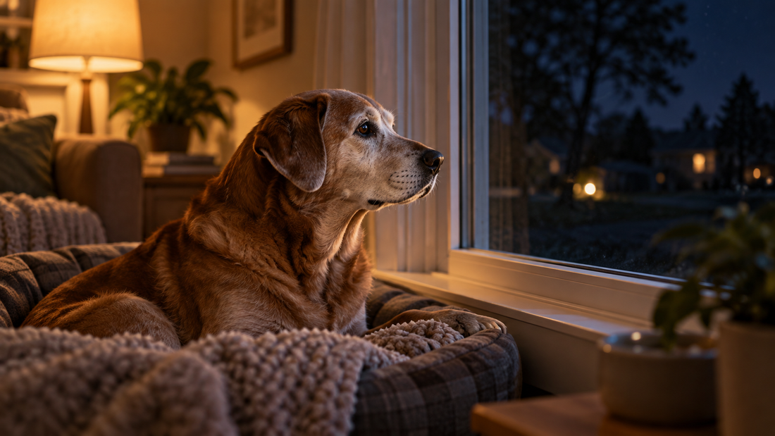 Estrés y ansiedad en perros y gatos senior