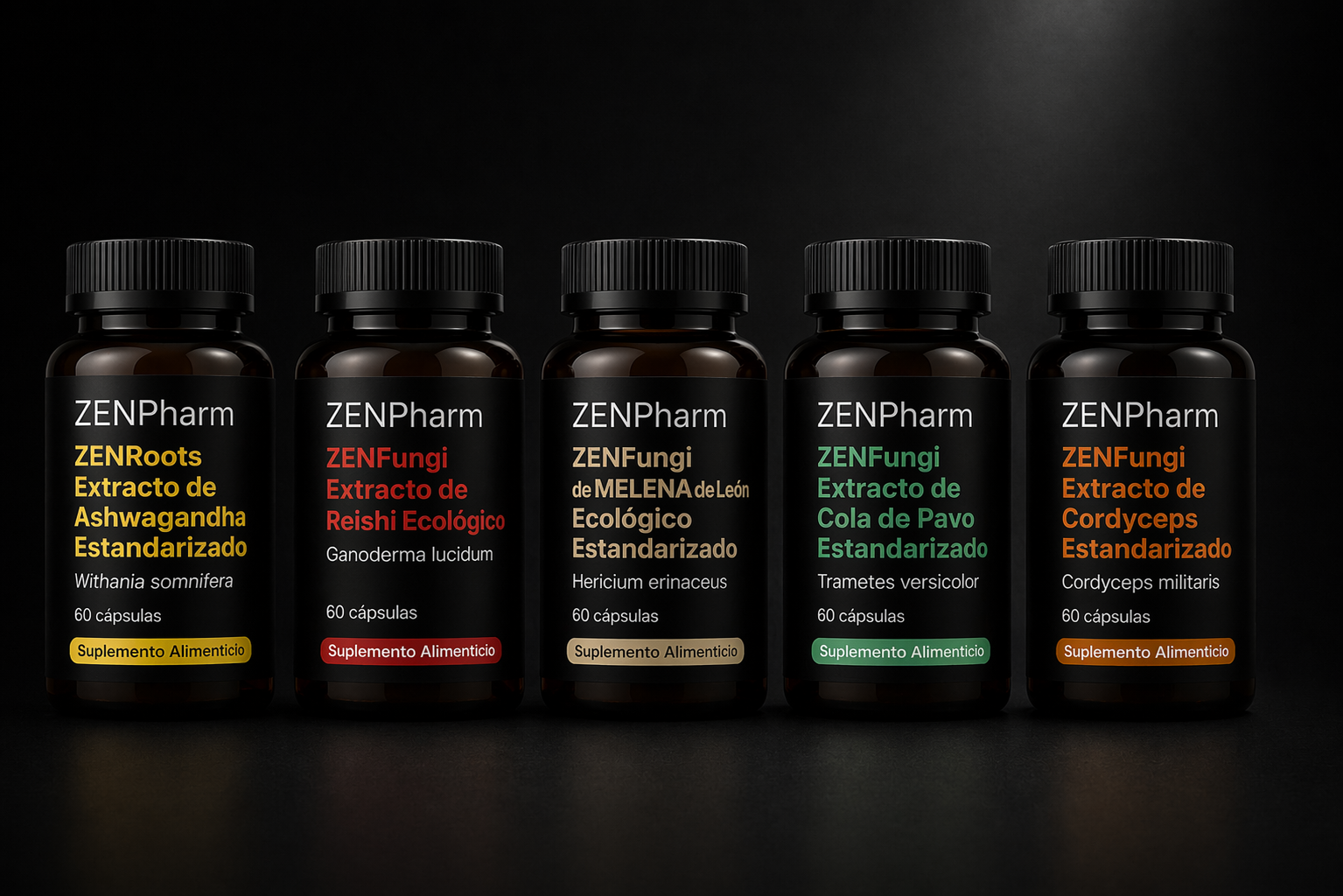 Pack 4 Adaptógenos