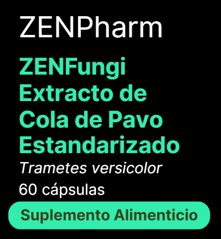 ZENFungi Cola de Pavo